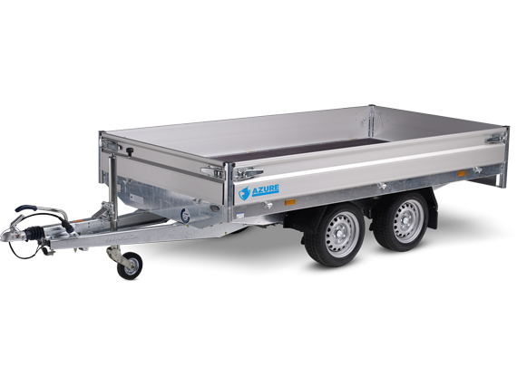 Aanhangwagen met HAPERT paraboolvering